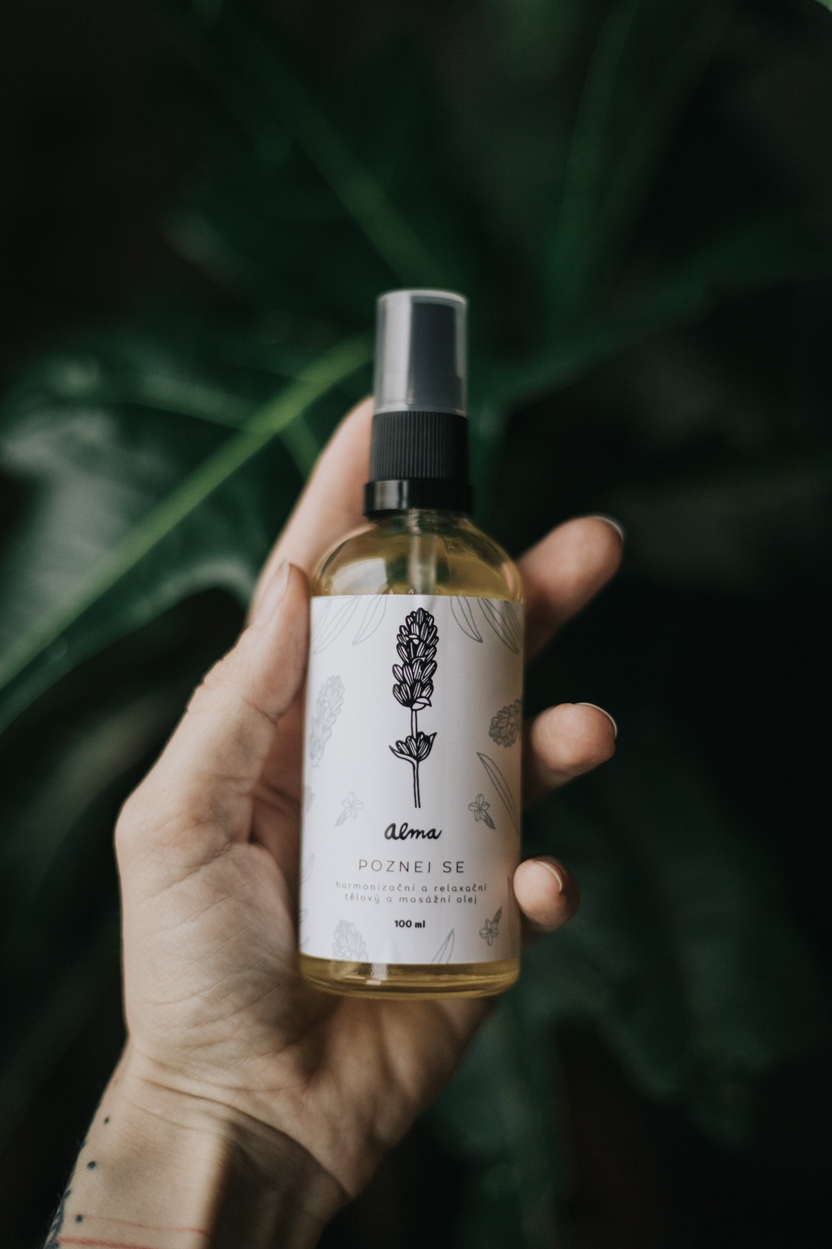 Alma Harmonizační a relaxační tělový a masážní olej “Poznej se” 100ml