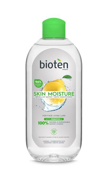 BIOTEN SKIN MOISTURE Micelární voda  pro normální a smíšenou pleť 400 ml