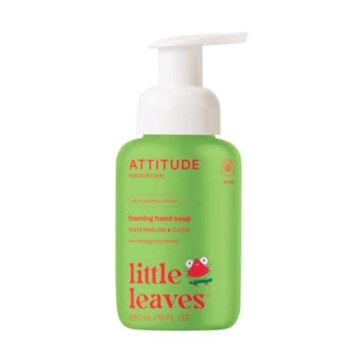 Dětské pěnivé mýdlo na ruce ATTITUDE Little leaves s vůní melounu a kokosu 295 ml