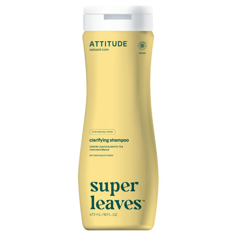 Přírodní šampón ATTITUDE Super leaves - rozjasňující pro normální a mastné vlasy 473 ml