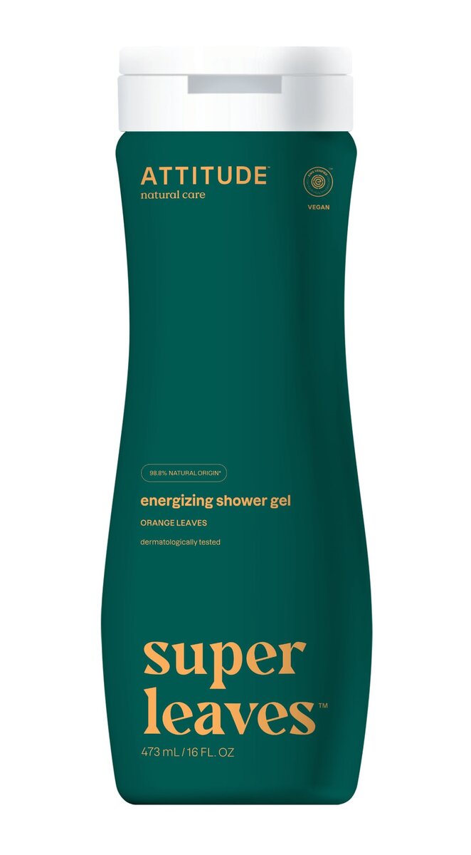 Přírodní tělové mýdlo ATTITUDE Super leaves - pomerančové listy 473 ml