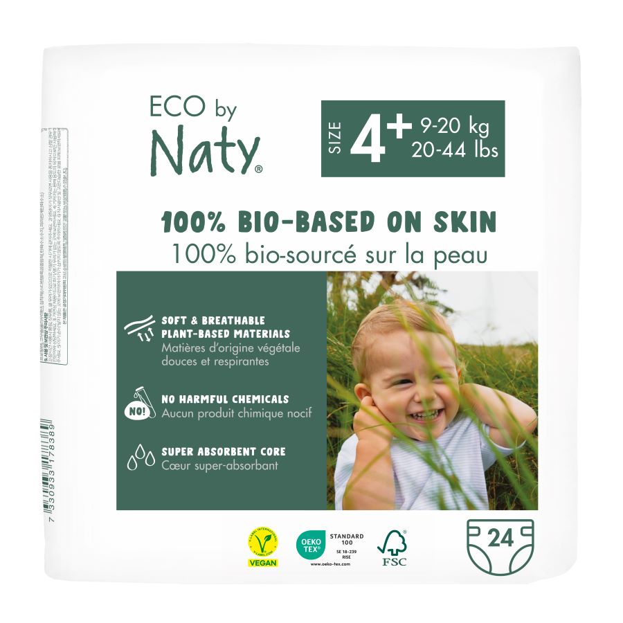 Eco by Naty Plenky Maxi+ 9-20 kg (24 ks)