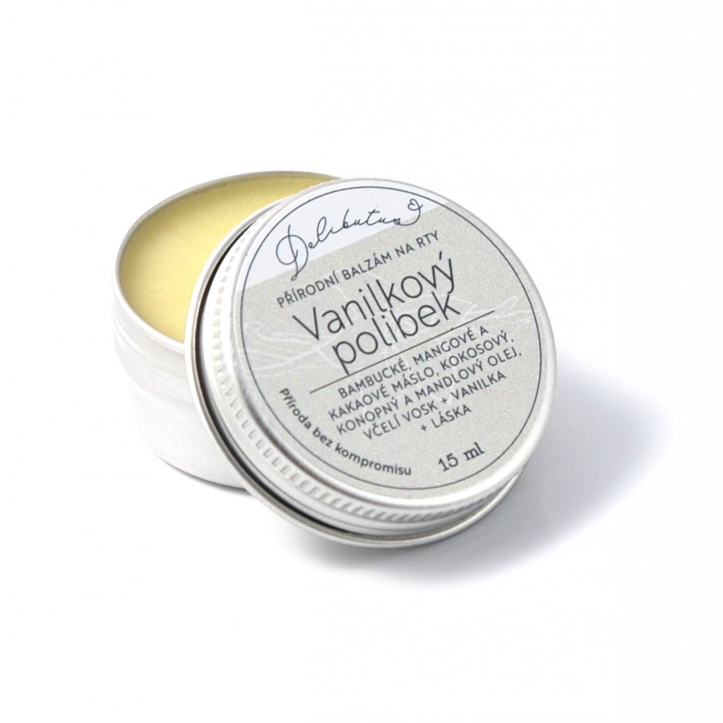 Delibutus Vanilkový polibek, 15 ml