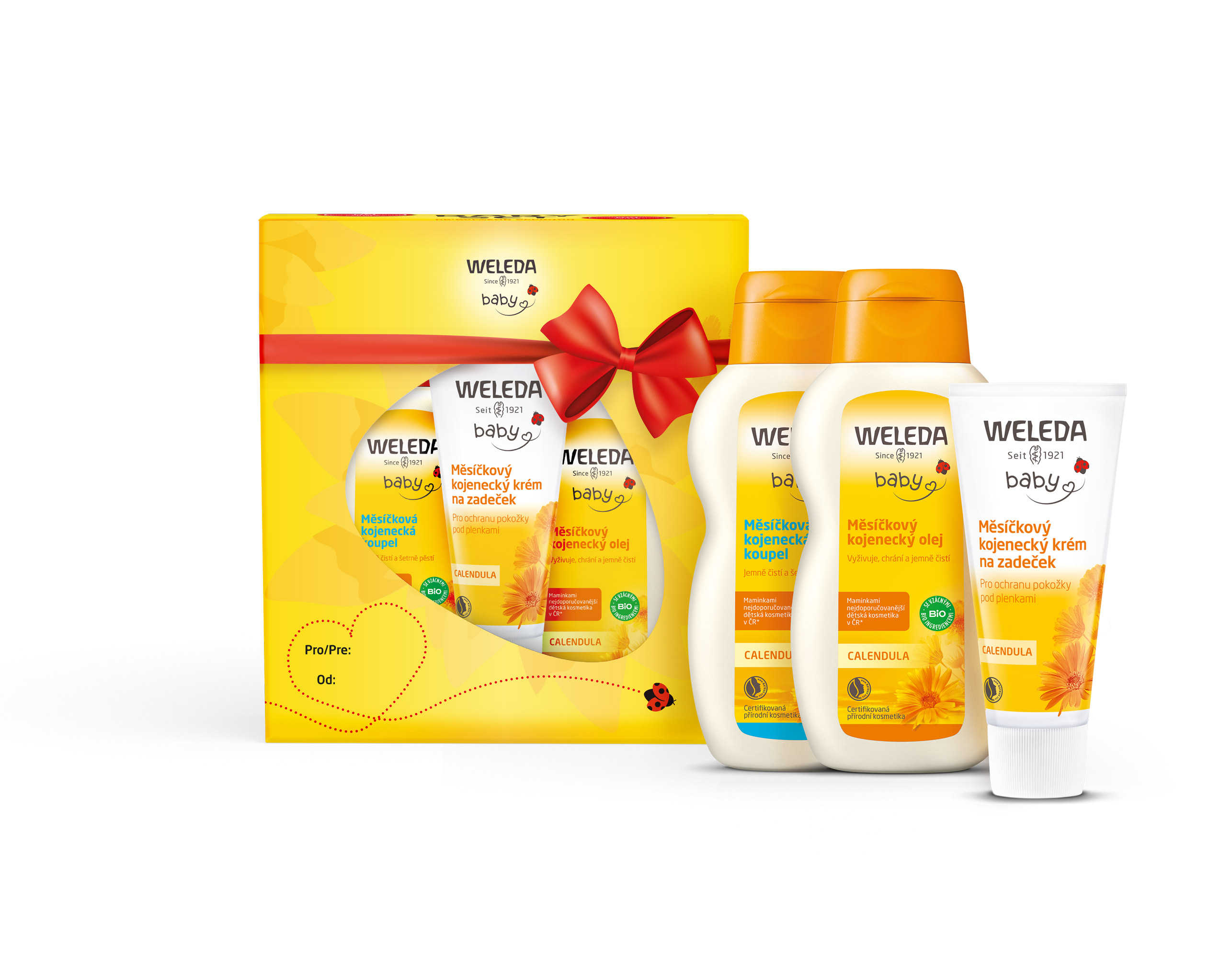 Měsíčkový kojenecký set Weleda - Weleda