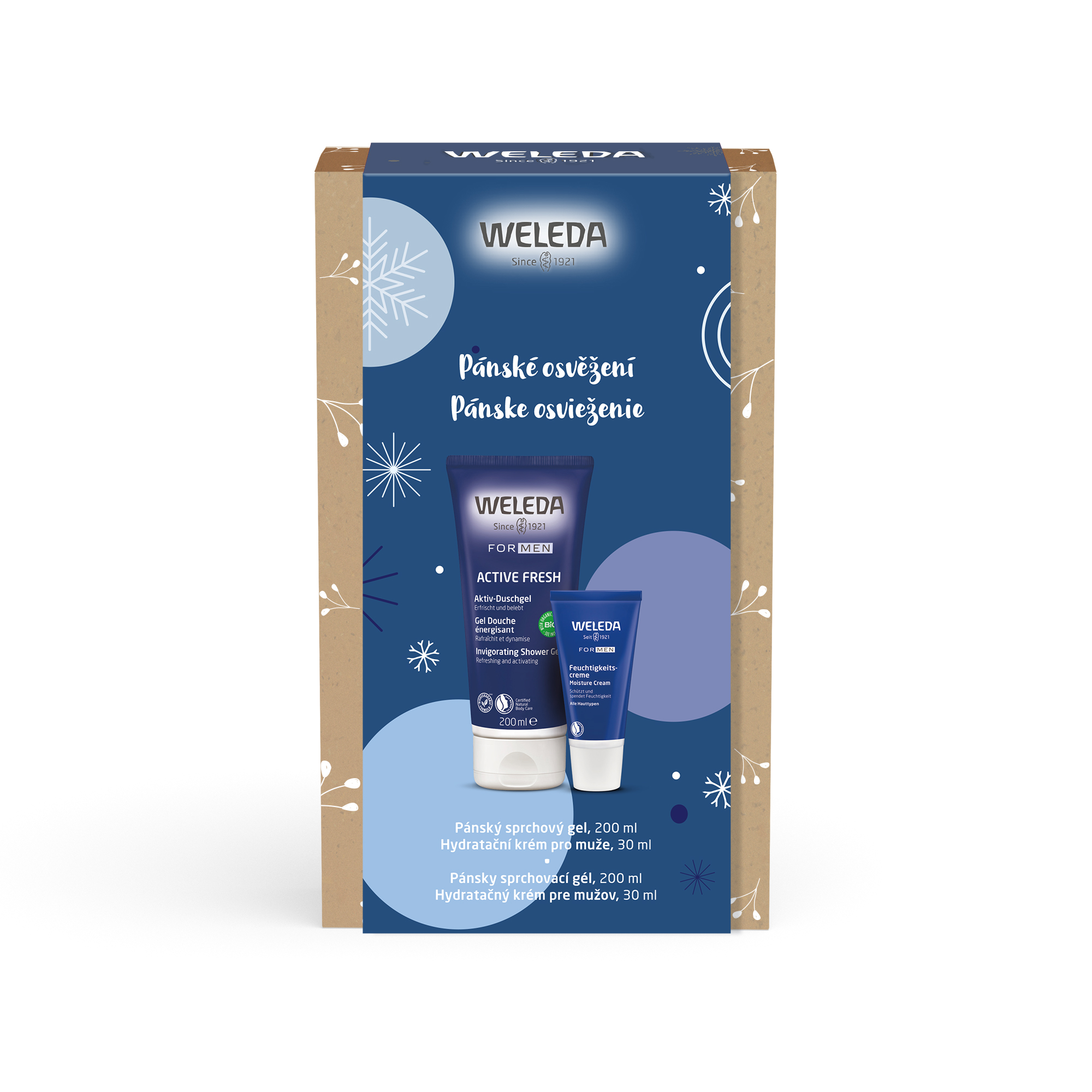 Weleda Osvěžující set pro muže