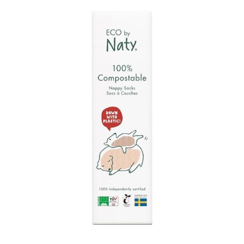 Naty ECO Sáčky na plenky bez vůně (50 ks)
