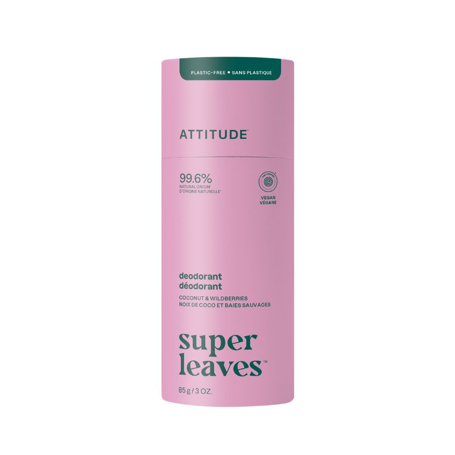 Přírodní tuhý deodorant ATTITUDE Super leaves - listy bílého čaje  85 g