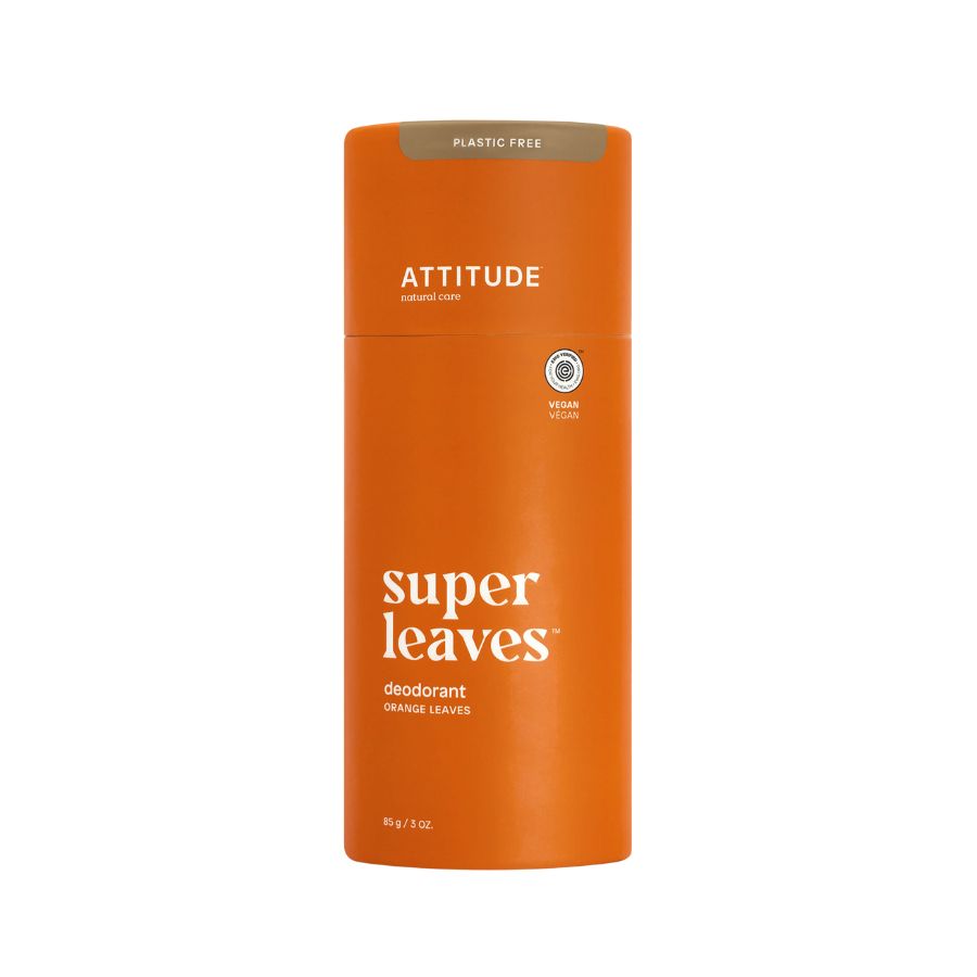 Přírodní tuhý deodorant ATTITUDE Super leaves  - pomerančové listy 85 g