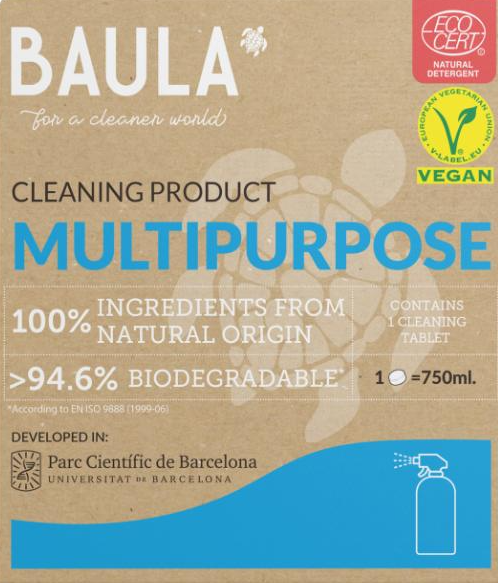 Baula univerzální ekologický čistící prostředek v tabletách 5 g. na 750 ml čisticího prostředku