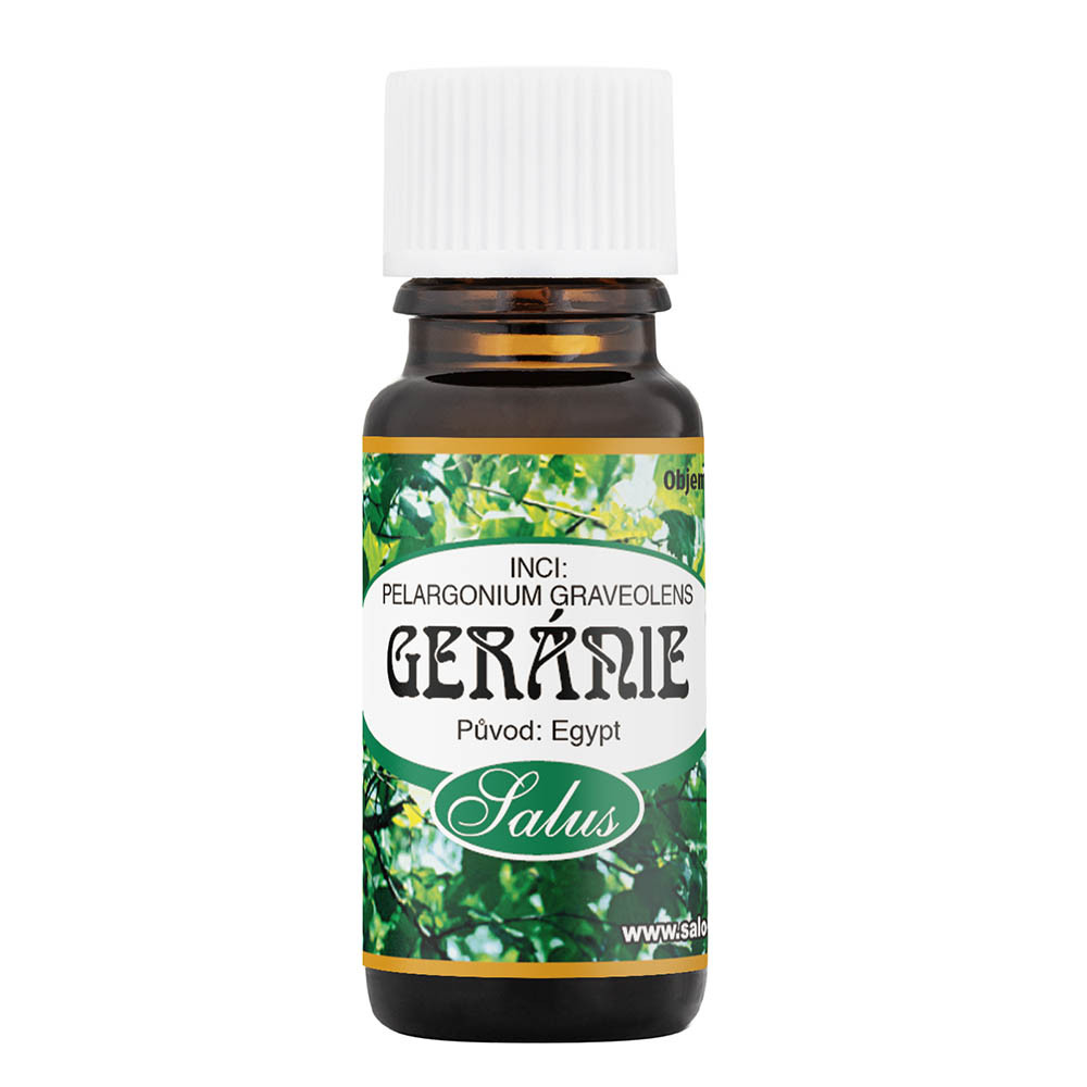 Saloos Geránie 10 ml Esenciální oleje Salus