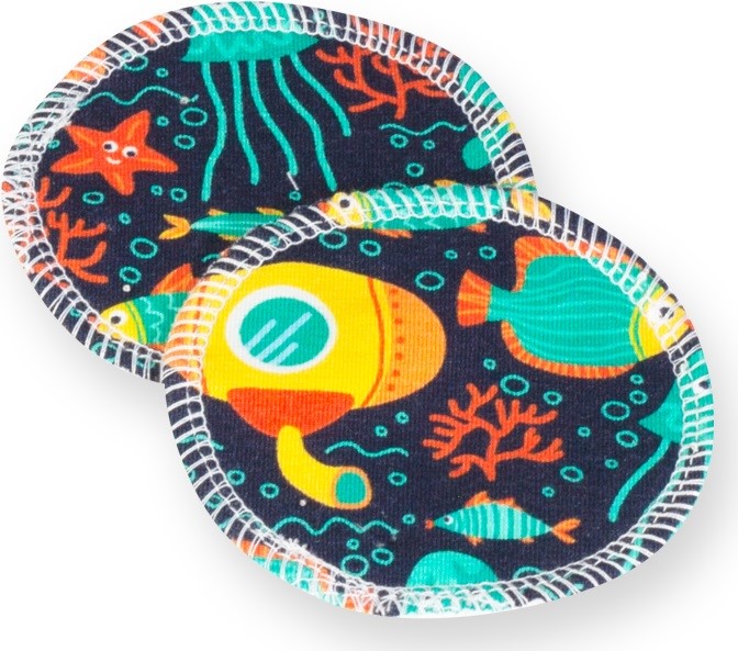 Petit Lulu s.r.o. Odličovací tampóny 2 ks (žlutá ponorka)