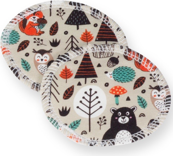 Petit Lulu s.r.o. Odličovací tampóny 2 ks (kamarádi z lesa)