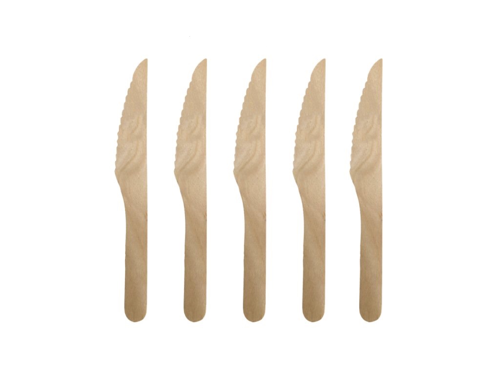 We-Straw Dřevěný nůž 500ks