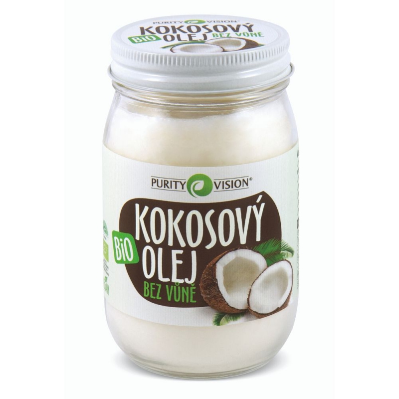 PURITY VISION Bio Kokosový olej bez vůně 420 ml