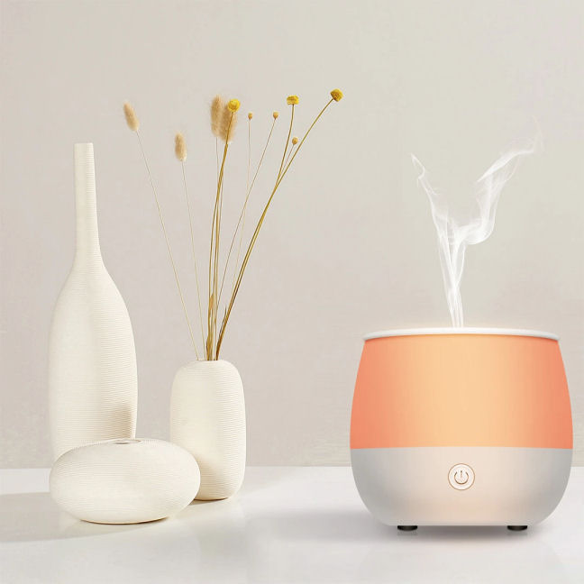 Hütermann Aromadifuzér Z01 bílý, 80ml - ultrazvukový, USB..