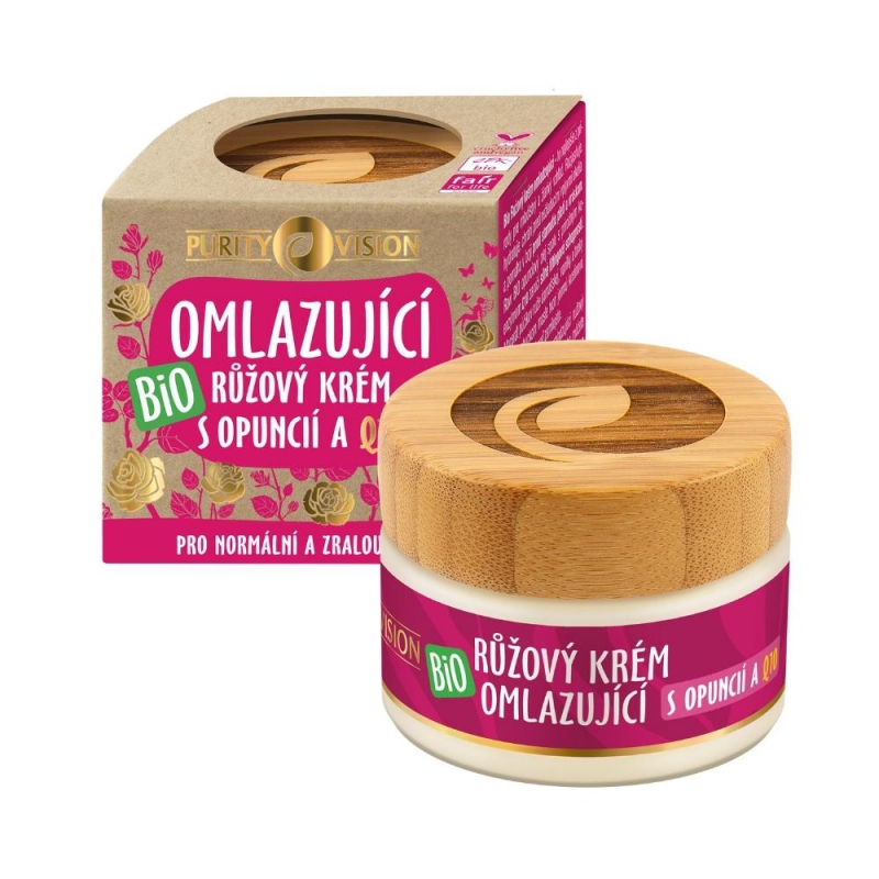 PURITY VISION Bio Růžový krém omlazující 40 ml