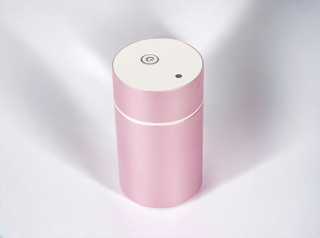 Hütermann Elektronický rozprašovač (nebulizér) éterických olejů NB01 RŮŽOVÝ