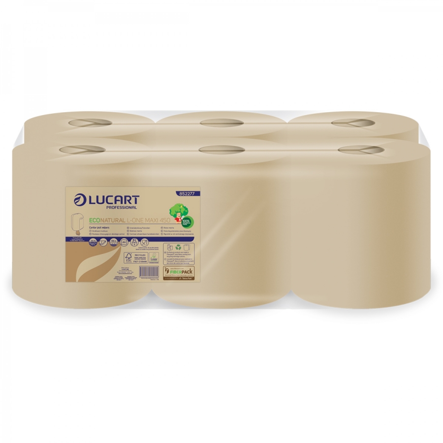 Lucart Professional Lucart ECO NATURAL L-ONE Maxi 450 papírové ručníky
