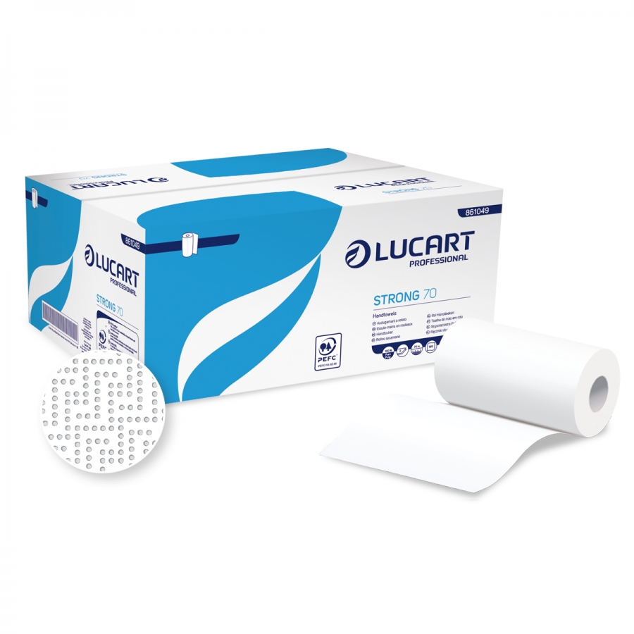 Lucart Professional LUCART STRONG 70 JOINT papírové utěrky - 70m, 12KS