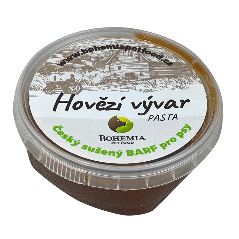 Bohemia Pet Food Hovězí vývar v pastě 125 ml