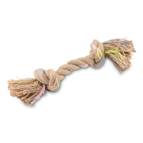 BeCoThings Hračky pro psy, Beco Hemp Rope - Double Knot-M