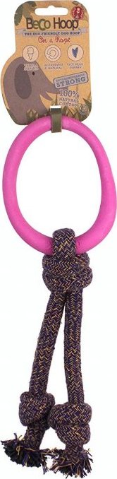 BeCoThings BecoHoop s lanem EKO růžová L