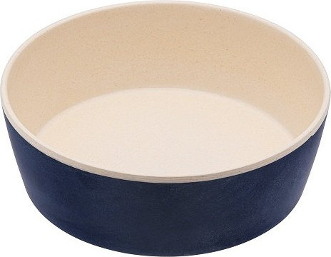 BeCoThings Miska pro psa, BecoBowl - Bambusová-midnight-blue-L