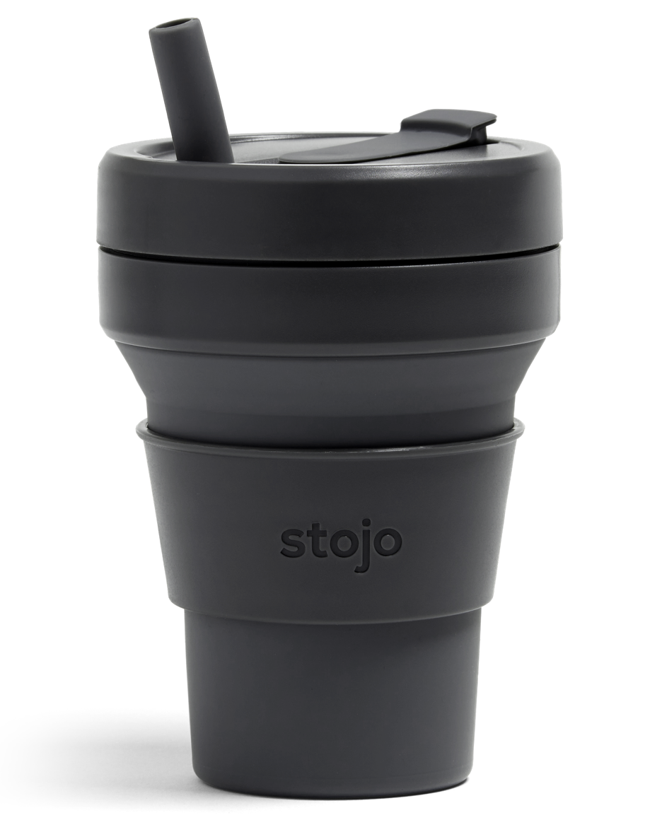 Stojo skládací kelímek Maxi, 470 ml Barva: Carbon