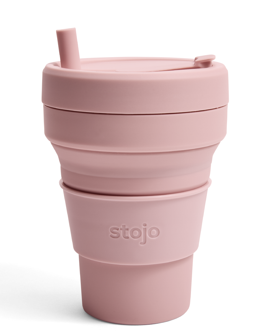 Stojo skládací kelímek XXL, 709 ml Barva: Světle růžová