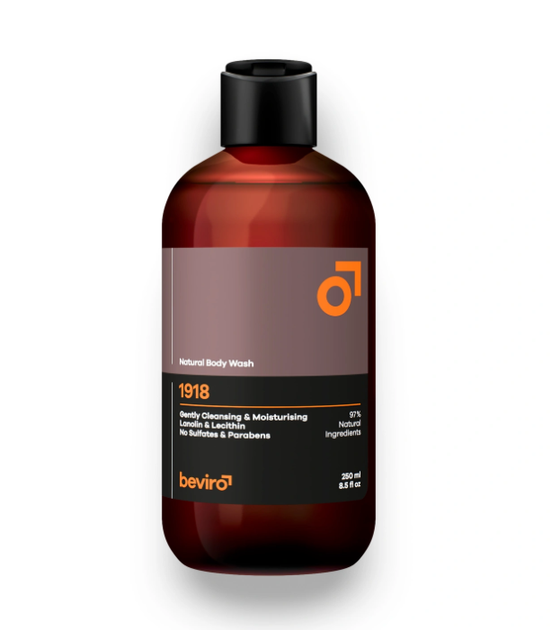 Beviro Sprchový gel Natural Body Wash 1918 250 ml