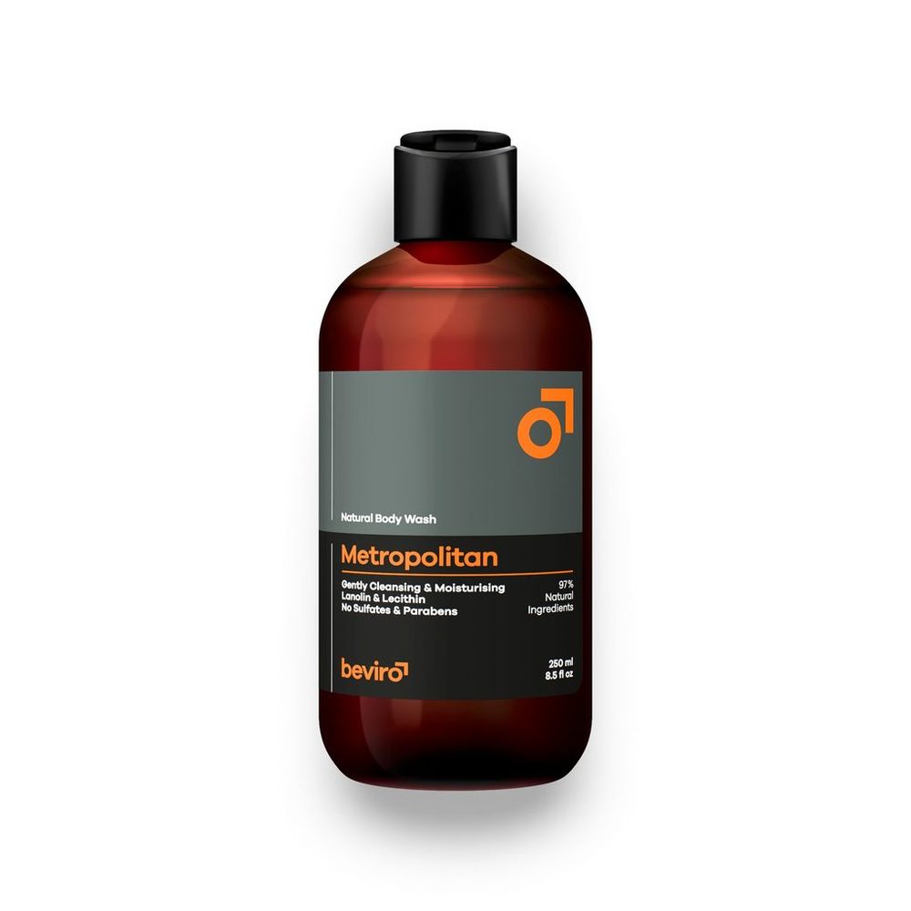Beviro Přírodní sprchový gel Natural Body Wash Metropolitan Varianta: 250  ml