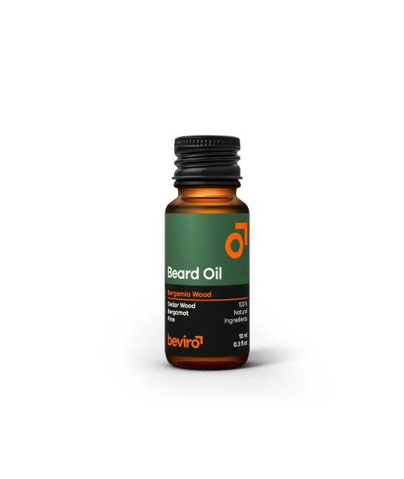 Beviro olej na vousy Bergamia Wood Objem: 10 ml