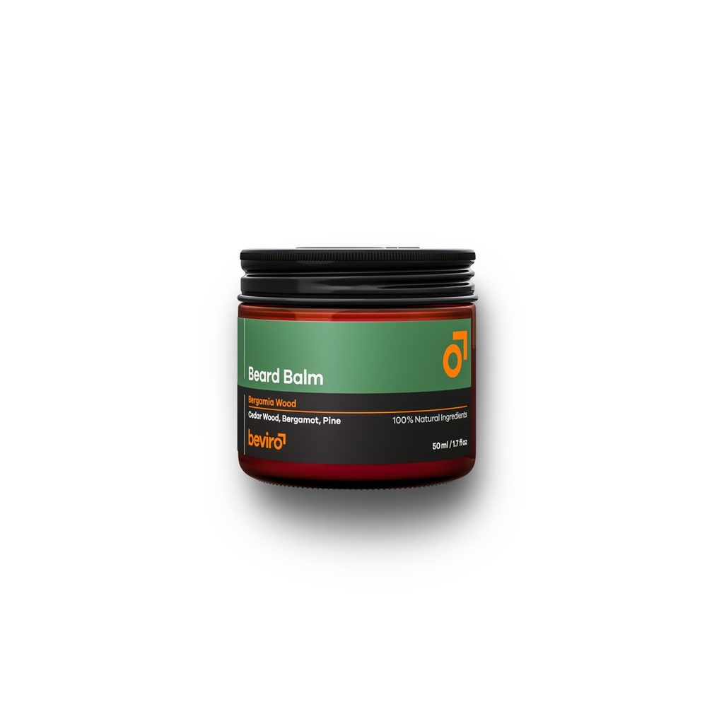 Beviro balzám na vousy Bergamia Wood, 50 ml