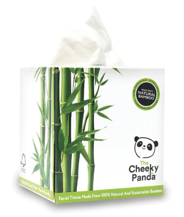 Cheeky Panda Papírové kapesníky v boxu, 56 ks