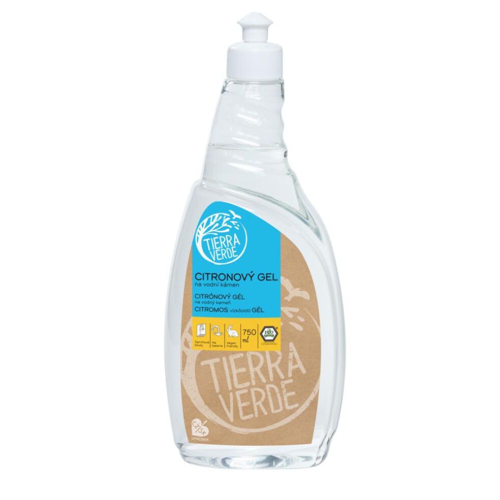 Tierra Verde – Citronový gel na vodní kámen 750 ml