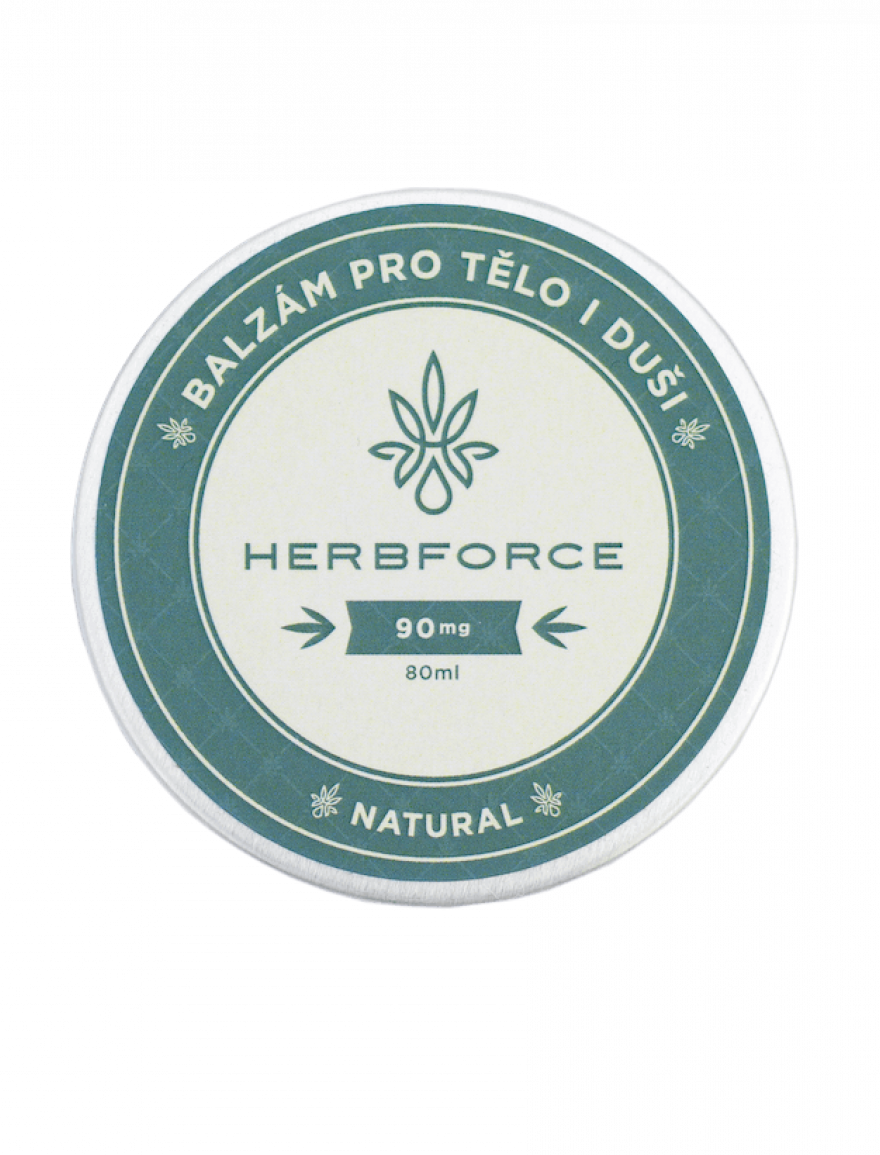 Herbforce BALZÁM PRO TĚLO I DUŠI - NATURAL (80 ml)