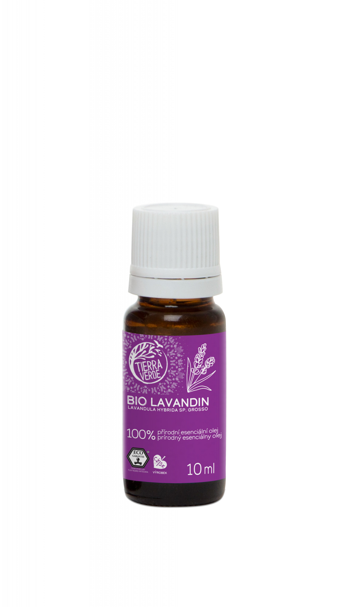 Tierra Verde – Esenciální olej BIO Lavandin, 10 ml