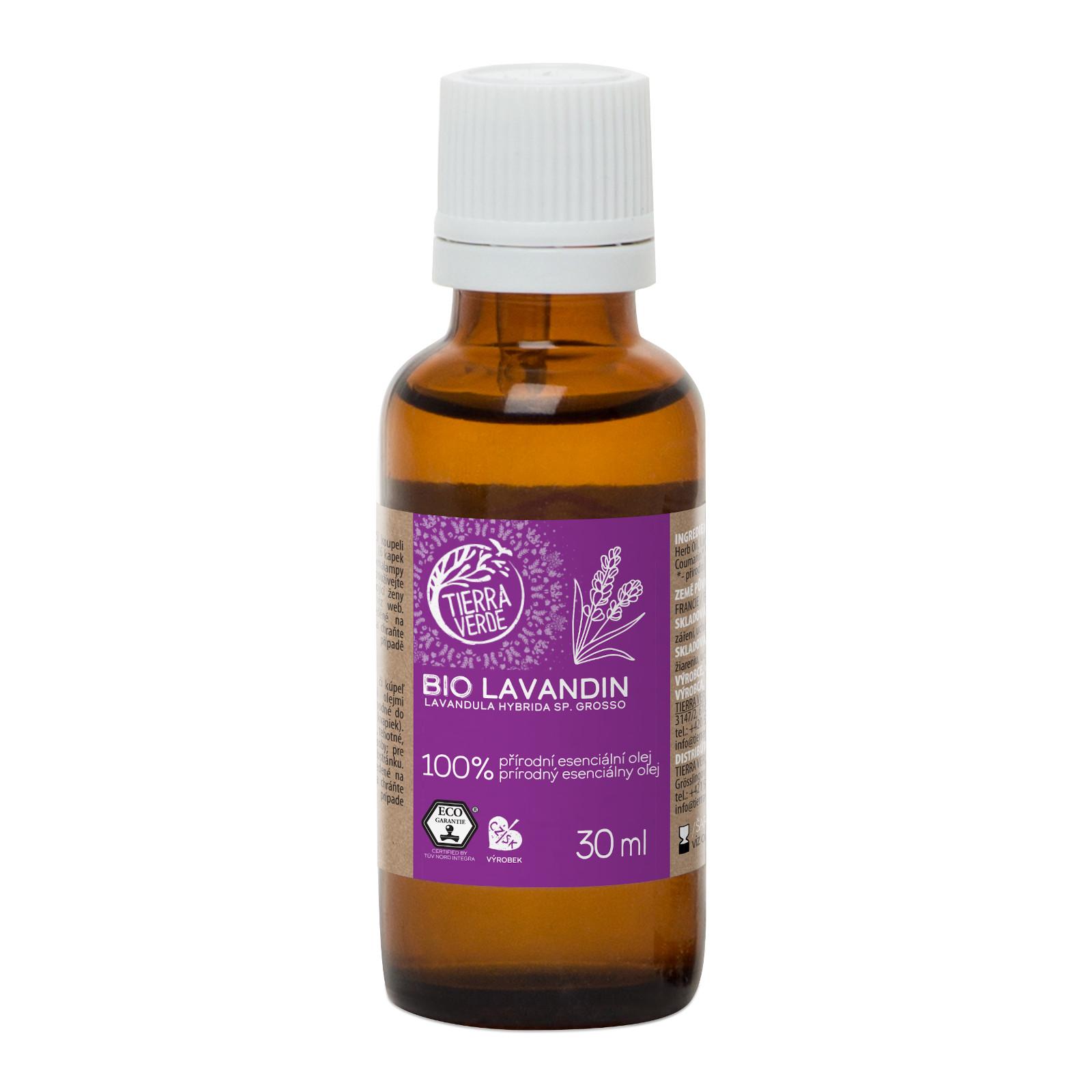 Tierra Verde – Esenciální olej BIO Lavandin, 30 ml