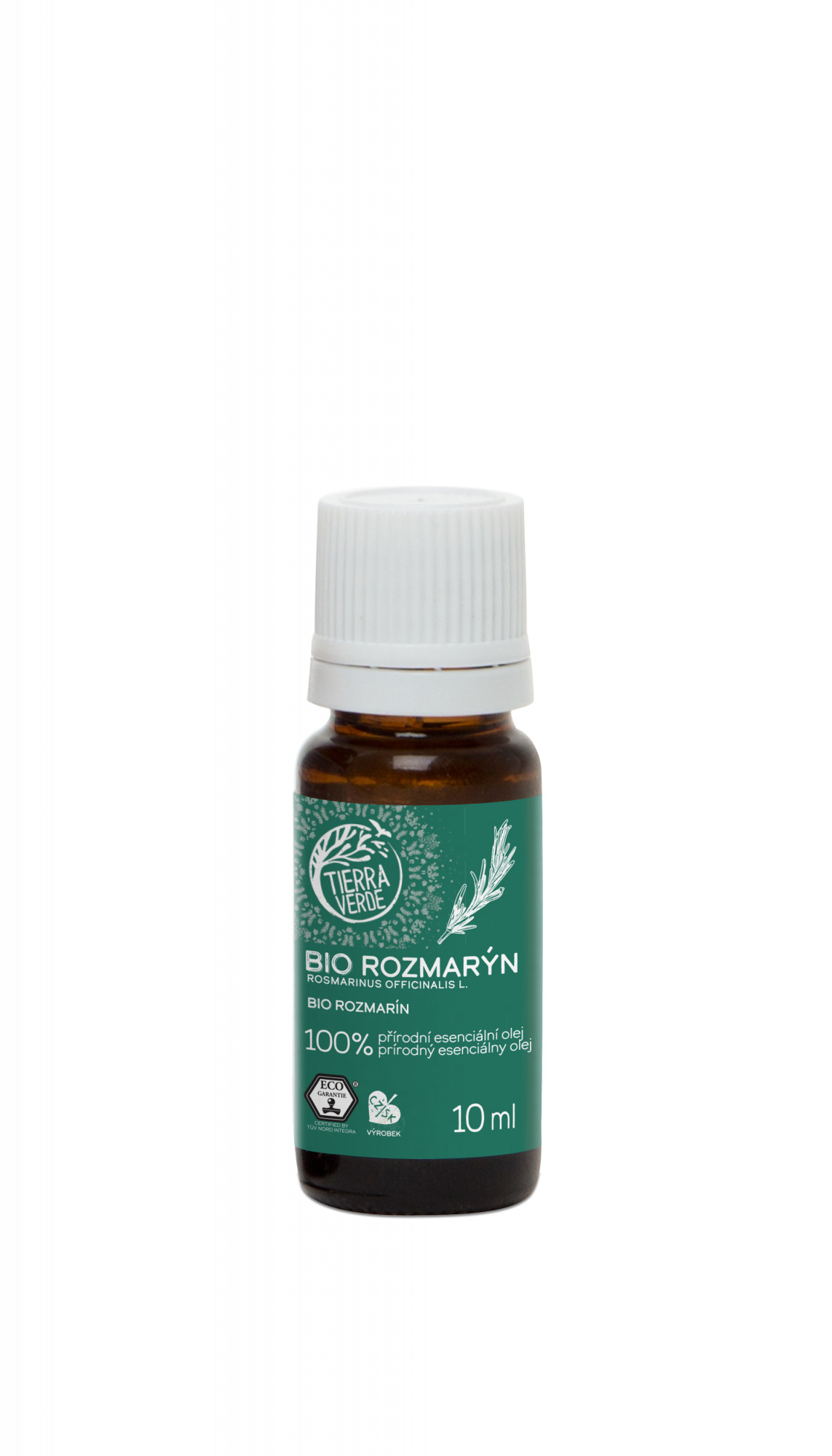 Tierra Verde – Esenciální olej BIO Rozmarýn, 10 ml