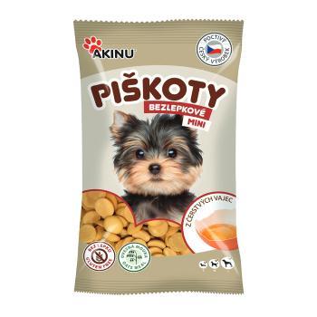 Akinu bezlepkové mini piškoty pro psy, 120 g