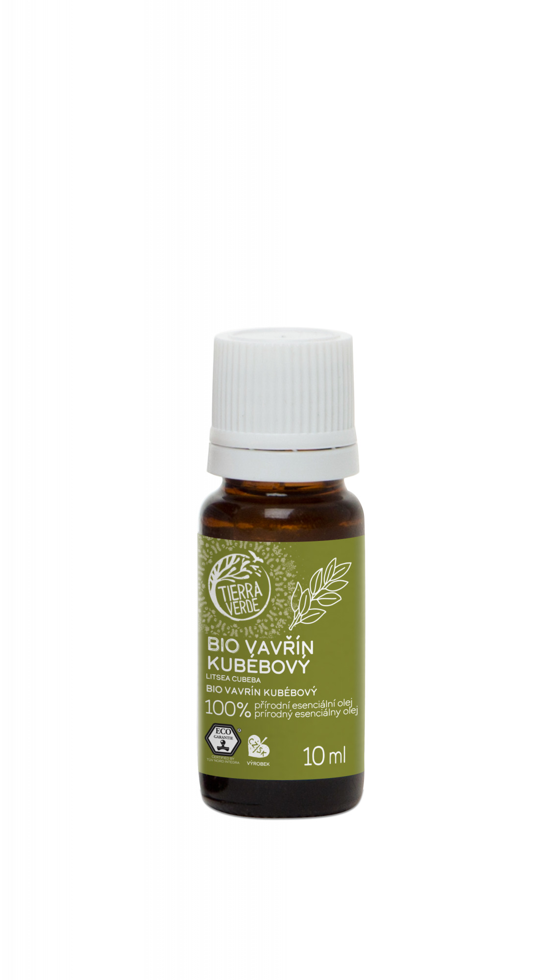 Tierra Verde – Esenciální olej BIO Vavřín kubébový 10 ml