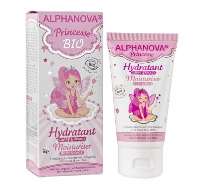 Alphanova Hydratační krém na tělo a obličej pro princ 50ml