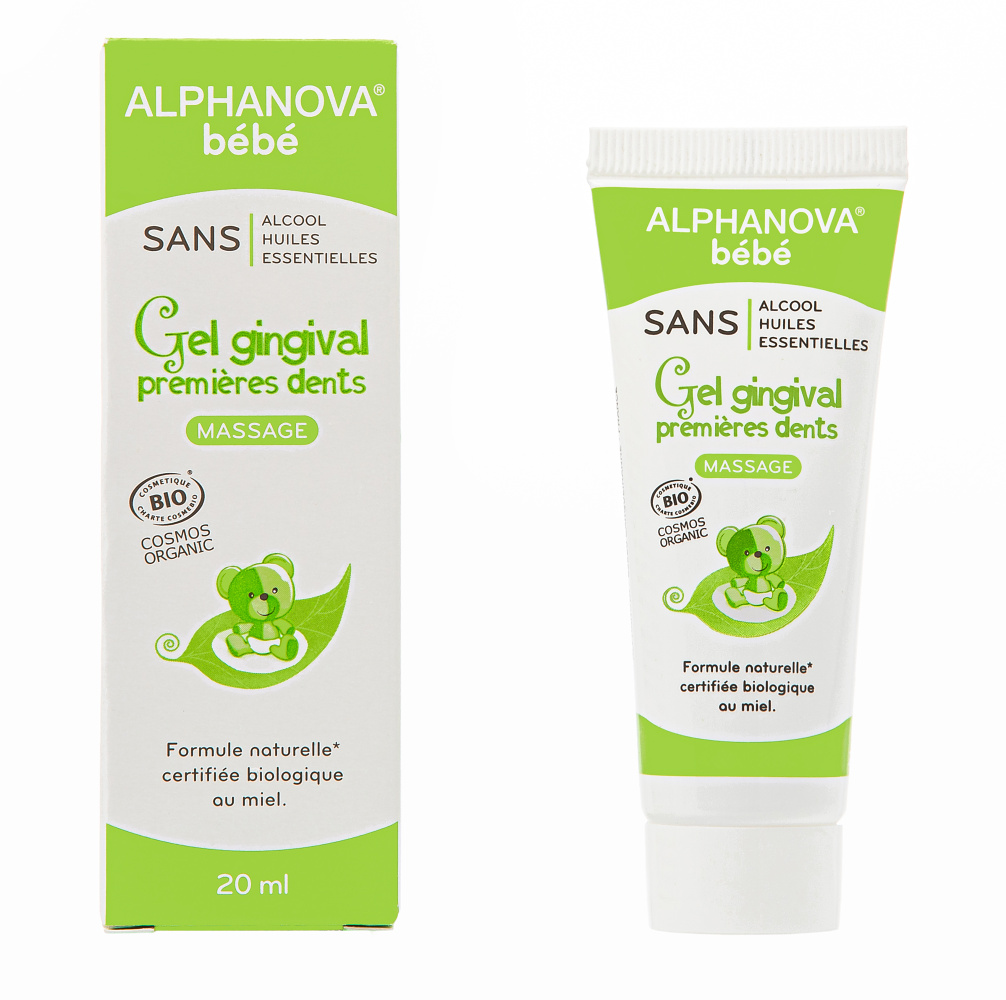 Alphanova Gel gingival na dětské zoubky 20 ml BIO