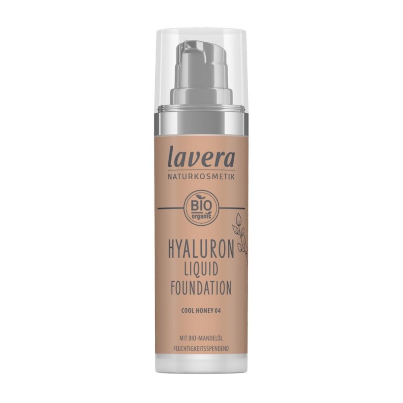 lavera Lehký tekutý make-up s  kyselinou hyaluronovou 04 Cool Honey 30 ml
