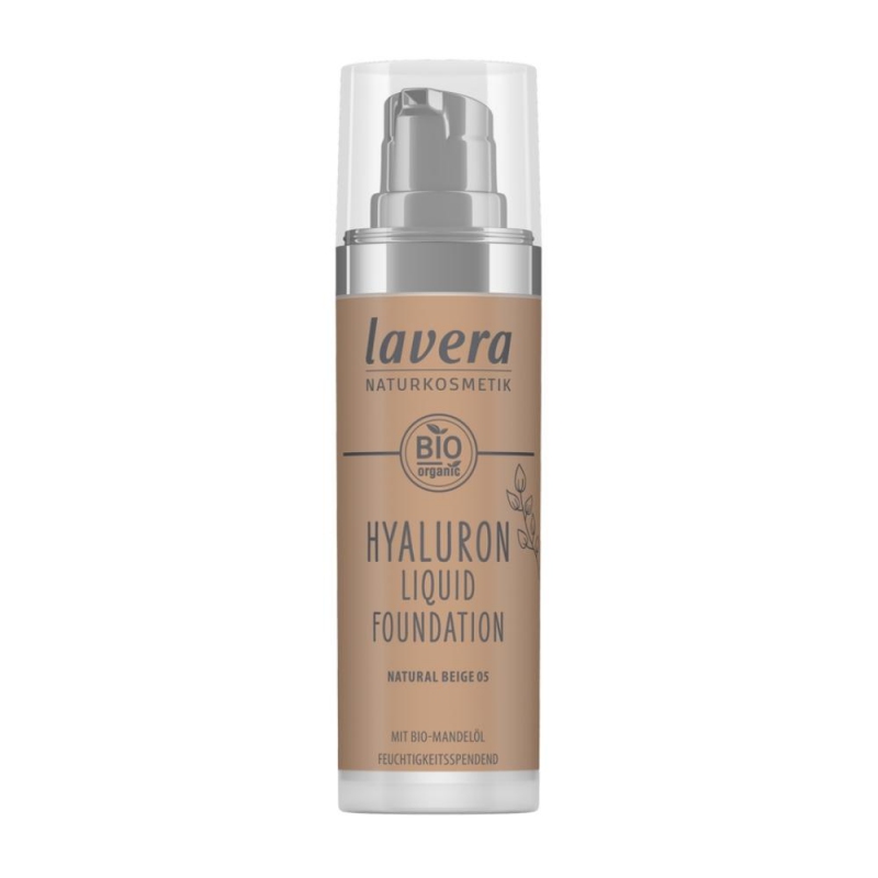 lavera Lehký tekutý make-up s kyselinou hyaluronovou 05 Natural Beige 30ml