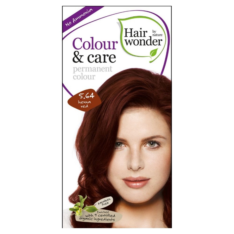 Hairwonder Dlouhotrvající barva ČERVENÁ HENNA 5.64 100 ml