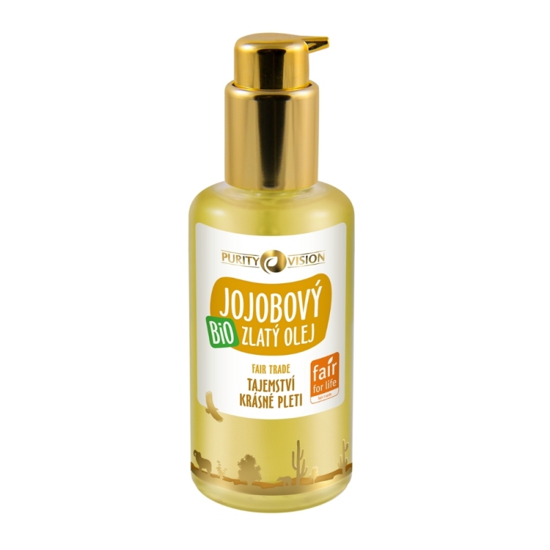 PURITY VISION BIO ZLATÝ JOJOBOVÝ OLEJ - FAIR TRADE 100 ML