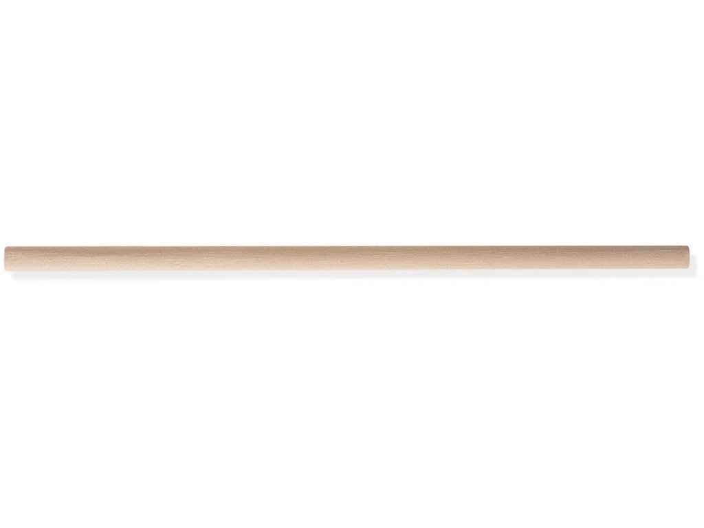 Přírodní bambusové brčko EURO STRAWS Basic 6x230mm, 200ks, jednotlivě baleny