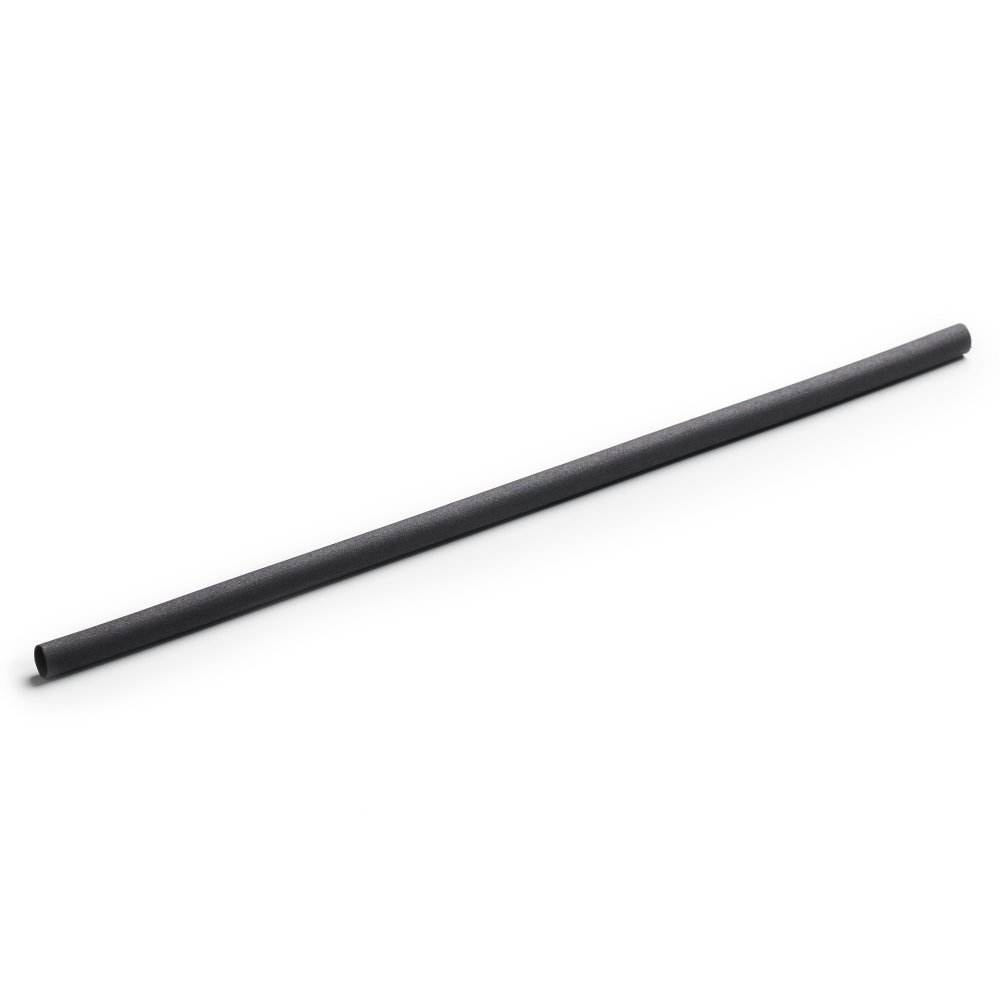 Přírodní minerální brčko EURO STRAWS Shakey 8x230mm, Charcoal Black, 200ks