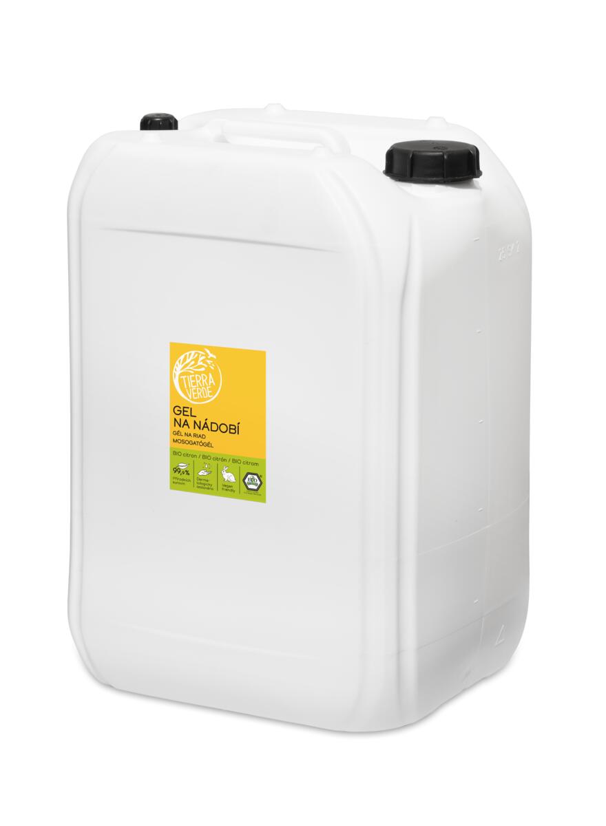Tierra Verde – Gel na nádobí BIO citron 25 l
